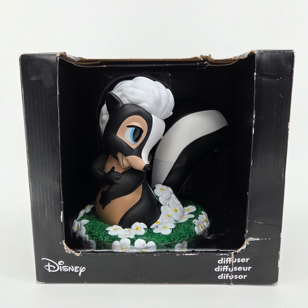 Disney Bambi Flower Petunia Skunk‎ USB Essential Aromatherapy Oil Diffuser NIB